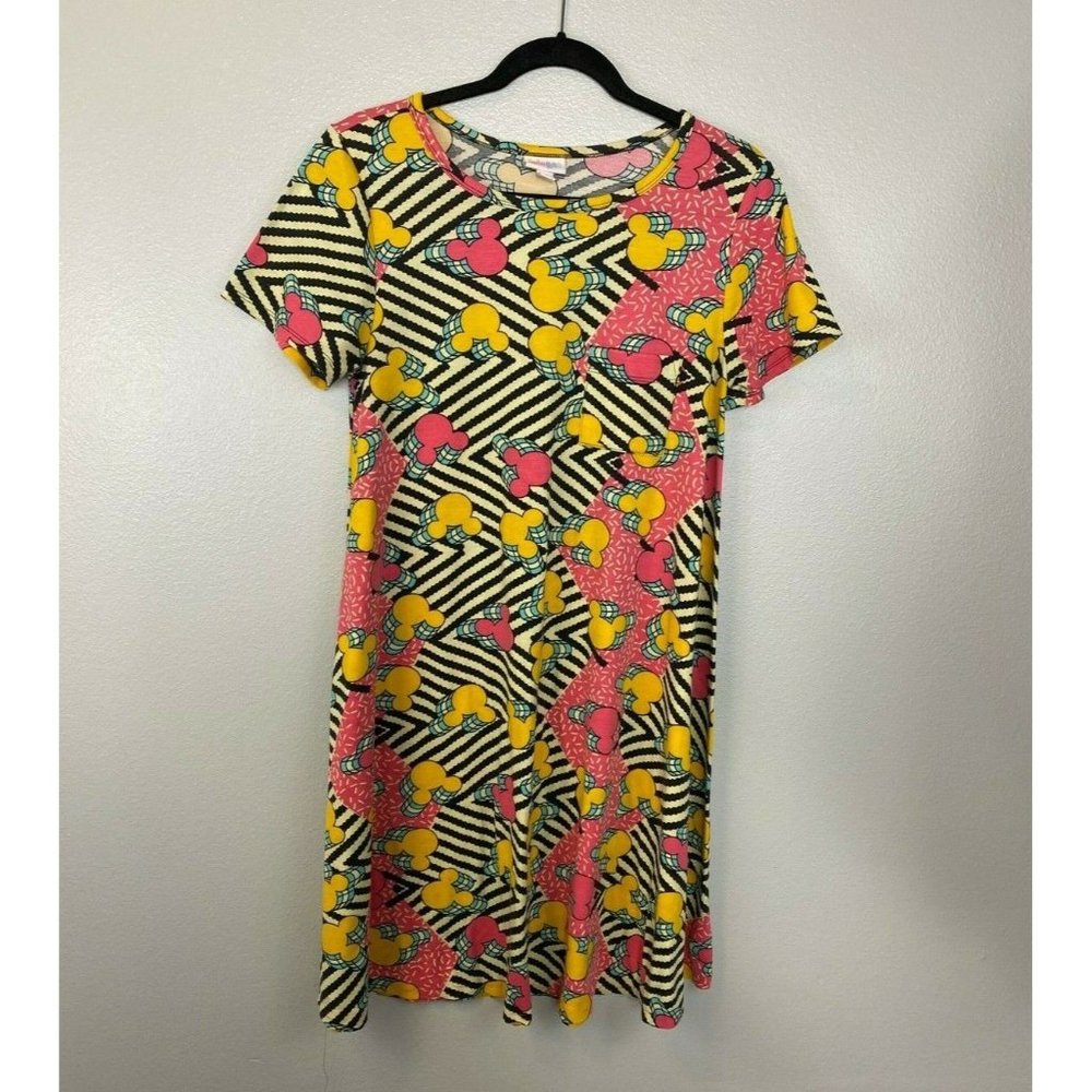 LulaRoe Disney Minnie Mouse Short Sleeve Dress Small